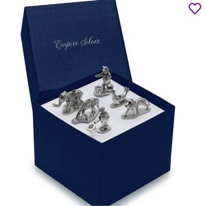 Empire Silver new silver circus candleholders